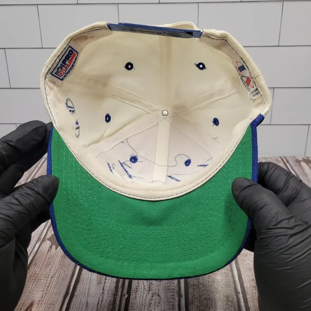 Vintage Dallas Cowboys Pro Line Logo Athletic Sharktooth We Cover The World Snap